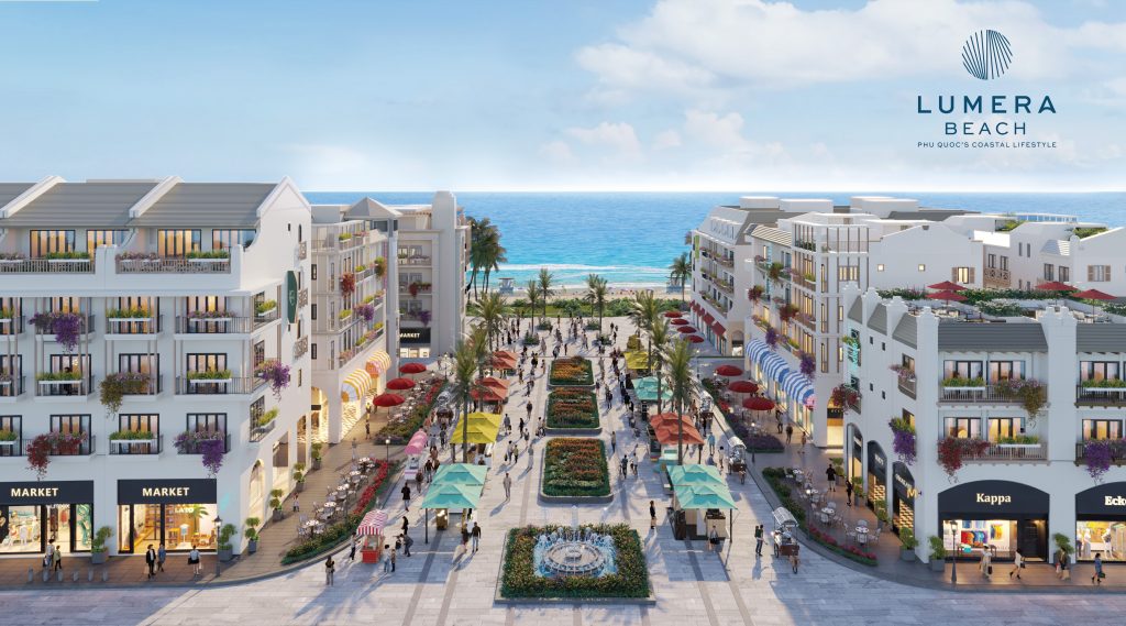 Dự án Lumera Beach Phú Quốc mở bán 98 Shophouse mặt biển