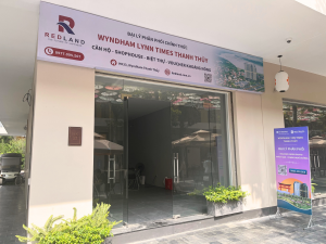 Văn phòng bán hàng Redland tại dự án Wyndham Lynn Times Thanh Thủy