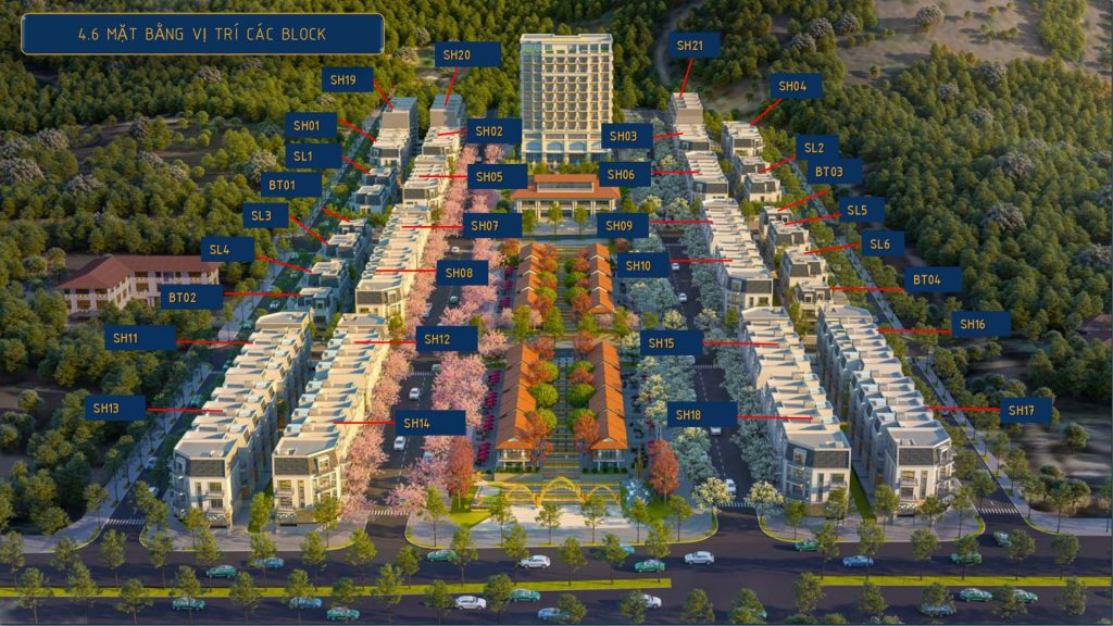 Các block Panacea Hill Mộc Châu