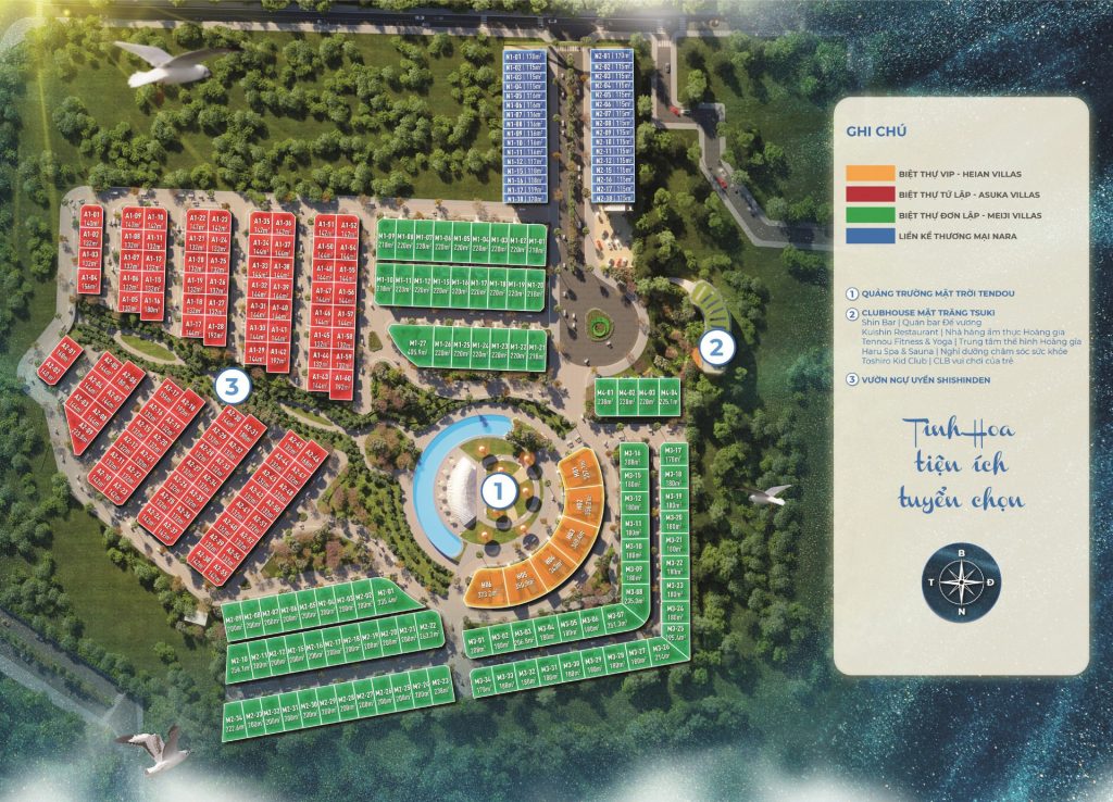 Mặt bằng Wyndham Thanh thủy