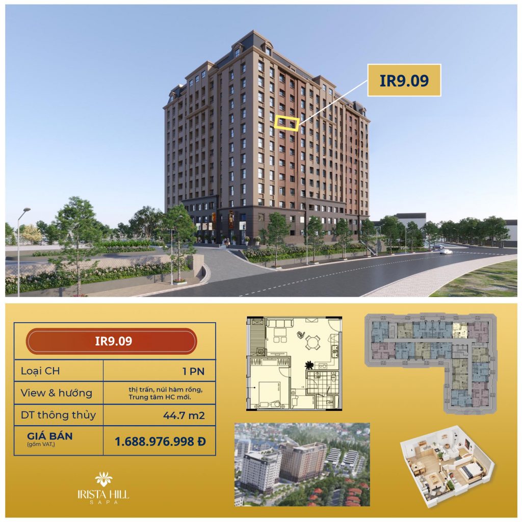 Thông tin căn dựa án Irista Hill Sapa 2