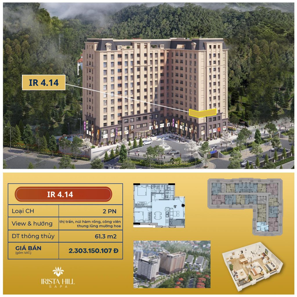 Thông tin căn dựa án Irista Hill Sapa